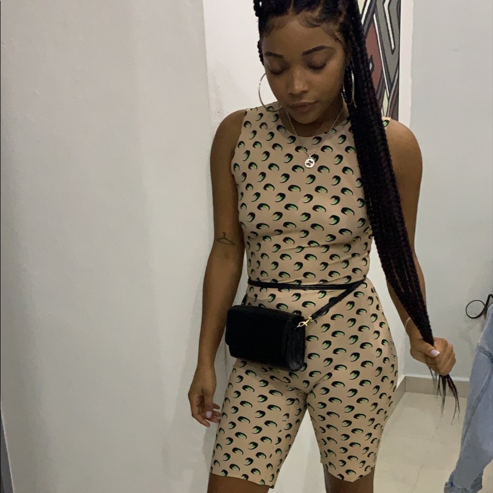 SSENSE Exclusive Tan All Over 3D Moon Catsuit